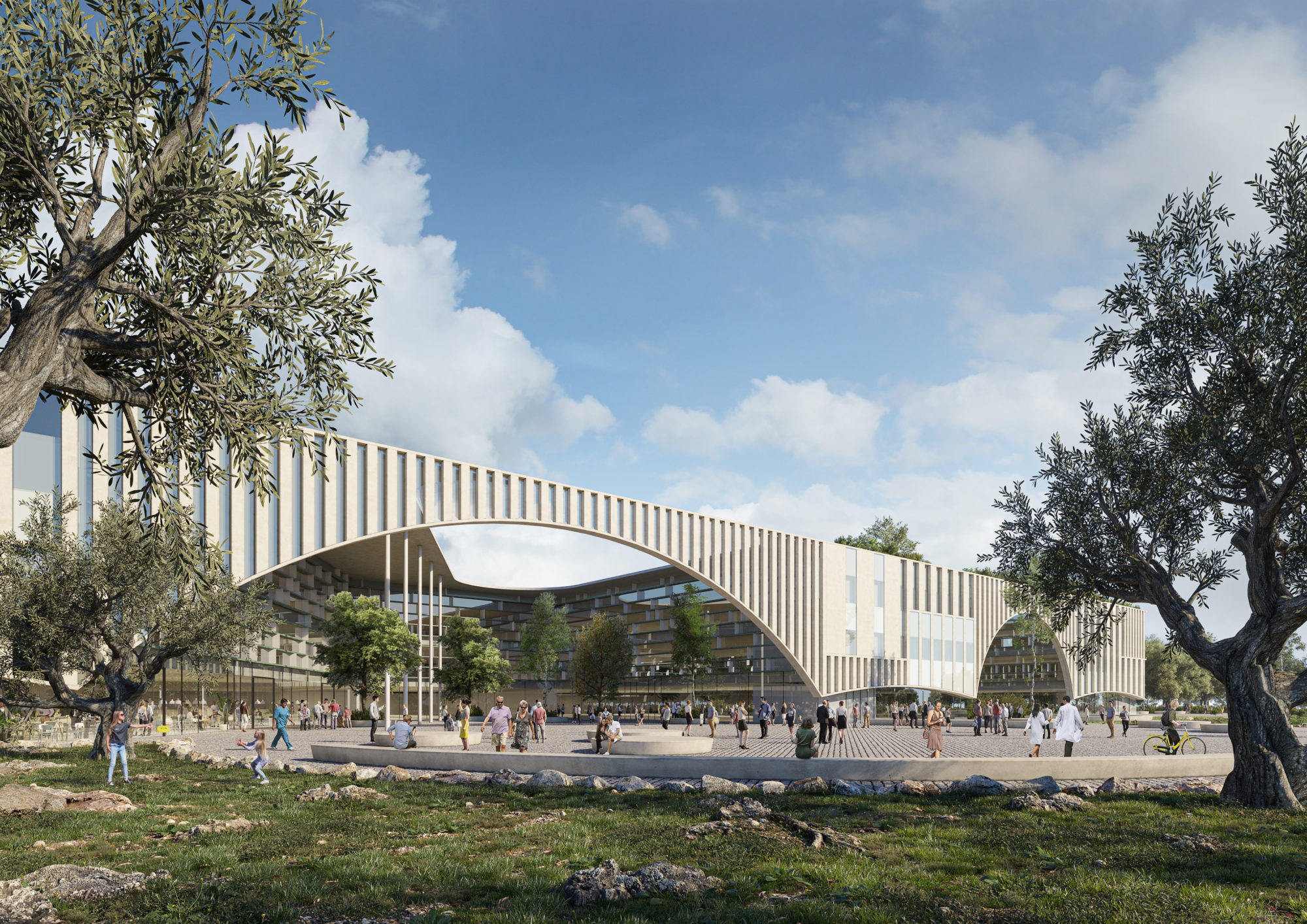 NEW HOSPITAL IN ANDRIA - WINNING PROJECT